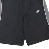 NIKE Mesh Lined Mens Swimming Shorts Black M W30