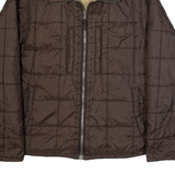 TIMBERLAND Slim Fit Womens Quilted Jacket Brown XL