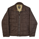 TIMBERLAND Slim Fit Womens Quilted Jacket Brown XL