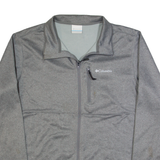 COLUMBIA Mens Track Jacket Grey M