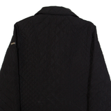 CALVIN KLEIN Womens Quilted Jacket Black S
