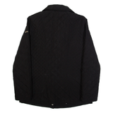CALVIN KLEIN Womens Quilted Jacket Black S