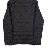 ELLESSE Lightweight Mens Puffer Jacket Black Hooded XXS