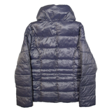 GUESS Womens Puffer Coat Purple M