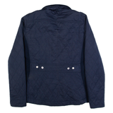 TOMMY HILFIGER Womens Quilted Jacket Blue S