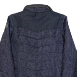 G-STAR Womens Puffer Jacket Blue Spotted M