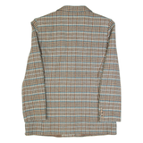 ALEXON Womens Blazer Jacket Brown Wool 90s Check M