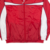 NIKE Mens Shell Jacket Red L