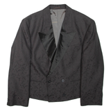 Mens Blazer Jacket Brown Striped L