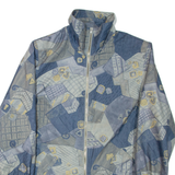 Womens Jacket Blue Crazy Pattern UK 20