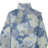 Womens Jacket Blue Crazy Pattern UK 20