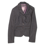 TED BAKER Womens Blazer Jacket Grey Wool XS