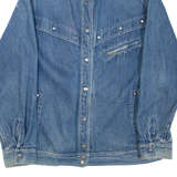 Womens Denim Jacket Blue L