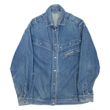 Womens Denim Jacket Blue L