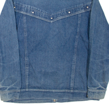 Womens Denim Jacket Blue L