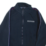 TOMMY HILFIGER Womens Track Jacket Blue L