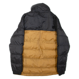 KARL KANI Mens Puffer Jacket Black Colourblock S
