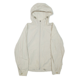 COLUMBIA Lightweight Womens Jacket White Hooded L