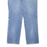 DICKIES Workwear Mens Jeans Blue Regular Straight Stone Wash W36 L30