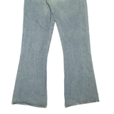BIG STAR Flare Womens Jeans Blue Regular Flared Stone Wash W30 L34