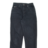 TEDDY'S Womens Jeans Black Regular Mom W26 L31