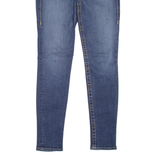 TRUE RELIGION Casey Womens Jeans Blue Slim Skinny Stone Wash W27 L29
