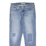 LEVI'S Womens Jeans Blue Regular Bootcut Stone Wash W28 L27