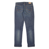 LEVI'S 513 Womens Jeans Blue Regular Boyfriend Stone Wash W28 L30