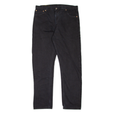 LEVI'S 521 02 Mens Jeans Black Regular Straight W37 L34
