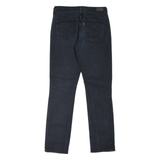 LEVI'S Womens Jeans Black Slim Straight W29 L32