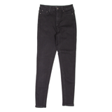 DIESEL High Rise Womens Jeans Black Slim Skinny W24 L28
