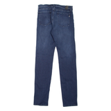 REPLAY Vivy Womens Jeans Blue Slim Skinny Stone Wash W29 L32