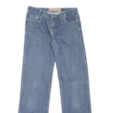 DRIVER Womens Jeans Blue Relaxed Straight W27 L31