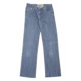 DRIVER Womens Jeans Blue Relaxed Straight W27 L31