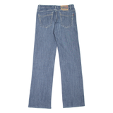 DRIVER Womens Jeans Blue Relaxed Straight W27 L31