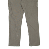 DICKIES Carpenter Workwear Womens Jeans Green Slim Tapered W36 L31