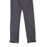 LEVI'S Low Pitch BIG E Womens Jeans Grey Slim Straight Stone Wash W24 L31