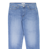 TOMMY HILFIGER Gramercy Womens Jeans Blue Regular Tapered Stone Wash W32 L30