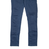 CALVIN KLEIN JEANS Womens Jeans Blue Slim Jegging W28 L30