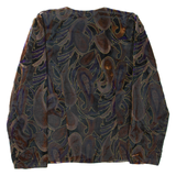 YESSICA Womens Jacket Black Floral M