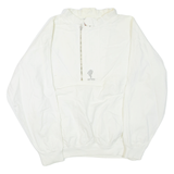 NEW FAST Mens Pullover Jacket White L