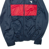 DIADORA Mens Track Jacket Blue M