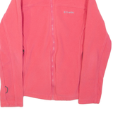 COLUMBIA Womens Fleece Jacket Pink M