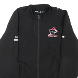 ADIDAS Nepean Wildcats Mens Track Jacket Black USA L
