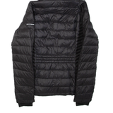 DKNY Womens Puffer Jacket Black Hooded S