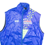 JOPA El Campero Husqvarna Mens Track Gilet Blue Crazy Pattern M
