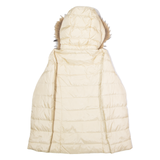 PAUL & SHARK Womens Puffer Coat Gold Hooded L