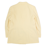 LINEA Womens Blazer Jacket Yellow UK 16