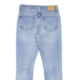LEVI'S 501S Jeans Distressed Womens Blue Skinny Straight Stone Wash W27 L27