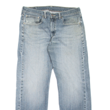 LEVI'S 505 Jeans Mens Blue Regular Straight Stone Wash W34 L29